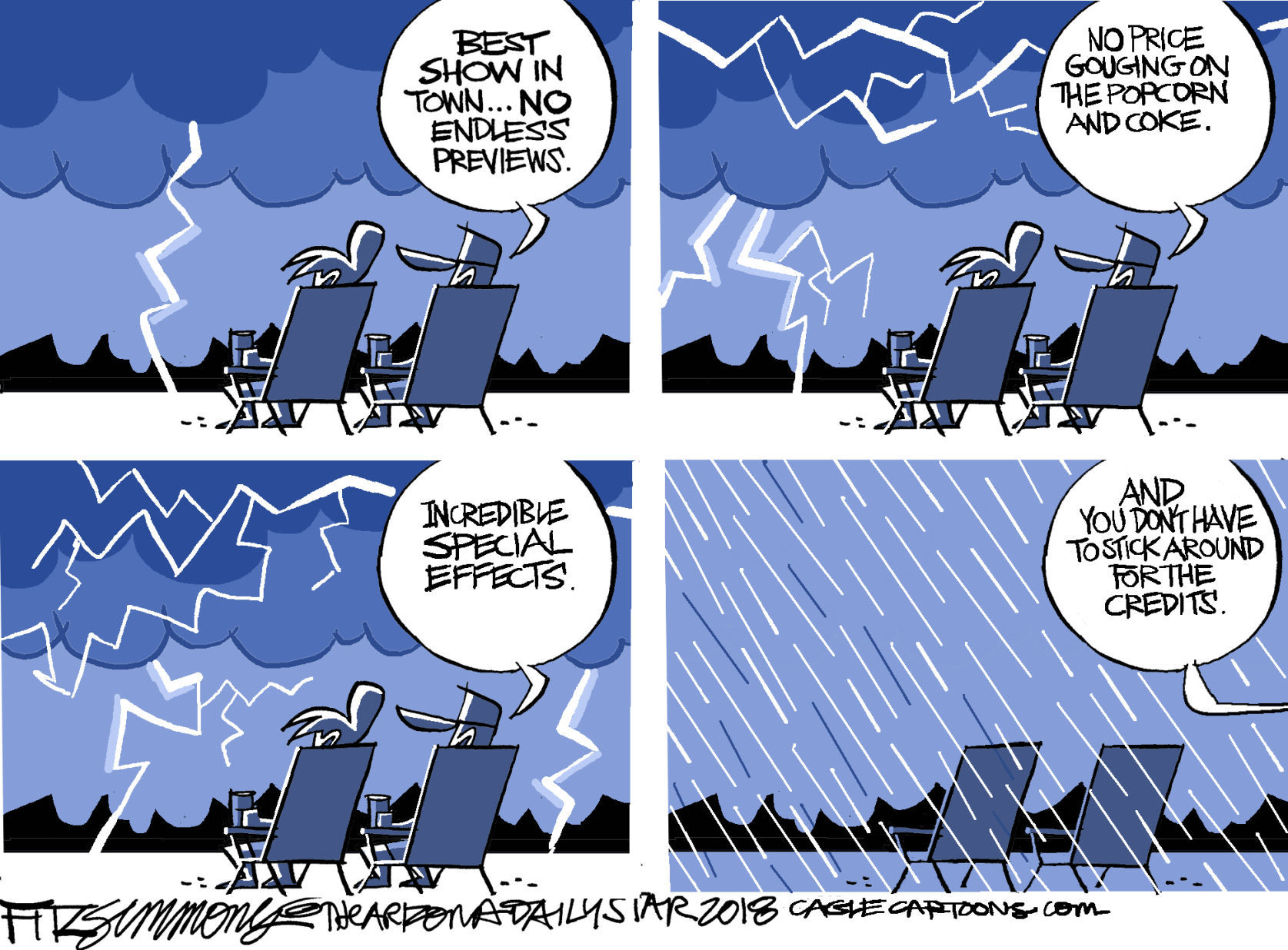 Daily Fitz Cartoon: Thunderstorm Dreams